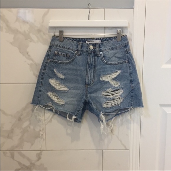 Highrise Mom Jean Shorts - Picture 2 of 6